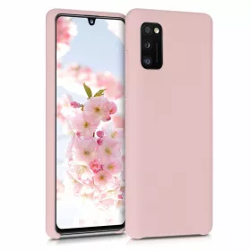   Кейс за Samsung Galaxy A41, Силиконов, Розов, 52301.52