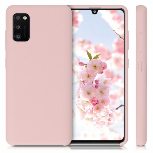 Кейс за Samsung Galaxy A41, Силиконов, Розов, 52301.52