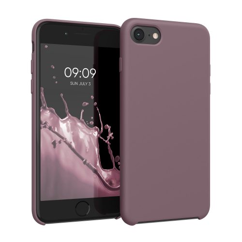 Калъф за Apple iPhone 8 / iPhone 7 / iPhone SE 2, силиконов, лилав, 40225.183
