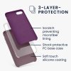 Калъф за Apple iPhone 8 / iPhone 7 / iPhone SE 2, силиконов, лилав, 40225.183