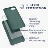 Калъф за Apple iPhone 8 / iPhone 7 / iPhone SE 2, силиконов, зелен, 40225.171