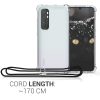 Капак за Xiaomi Mi Note 10 Lite, Силиконов, Черен, 52446.01