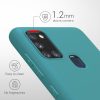 Кейс за Samsung Galaxy A21s, Силиконов, Зелен, 52494.57