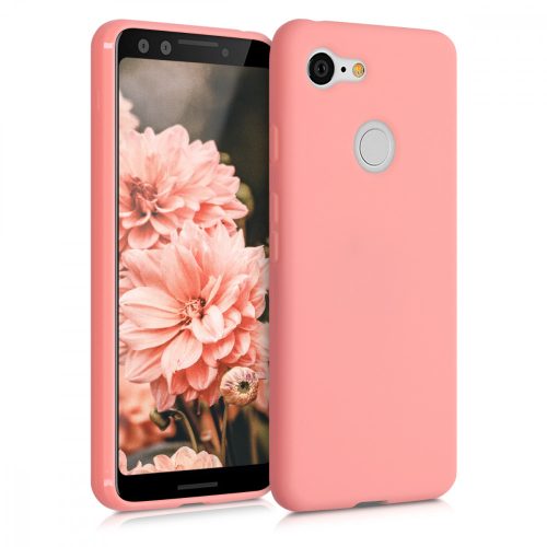 Калъф за Google Pixel 3, силикон, розово злато, 45967.76