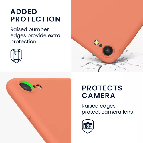 Калъф за Apple iPhone 8 / iPhone 7 / iPhone SE 2, силиконов, розов, 49979.103