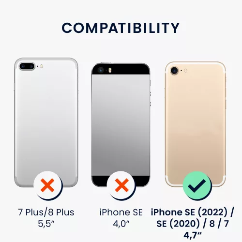 Калъф за Apple iPhone 8 / iPhone 7 / iPhone SE 2, силиконов, розов, 49979.103