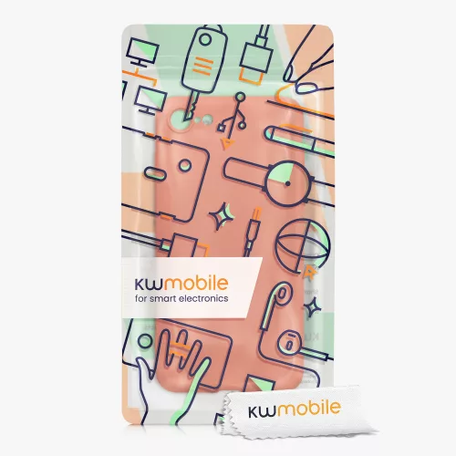Калъф за Apple iPhone 8 / iPhone 7 / iPhone SE 2, силиконов, розов, 49979.103