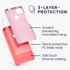 Кейс за Google Pixel 4a, силикон, розово злато, 52549.141