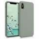 Калъф за Apple iPhone XS Max, Силиконов, Зелен, 45909.172