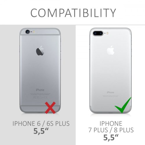 Калъф за Apple iPhone 8 Plus / iPhone 7 Plus, Силиконов, Розов, 49981.77