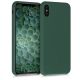 Калъф за Apple iPhone XS Max, Силиконов, Зелен, 45909.169