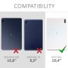 Комплект от 2 матови защитни фолиа за таблет Huawei MatePad (10.4"), Kwmobile, Прозрачно, Пластмаса, 52608.2