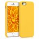 Калъф за Apple iPhone 5 / iPhone 5s / iPhone SE, Силиконов, Жълт, 42766.165