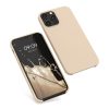 Калъф за Apple iPhone 12 Pro Max, Силиконов, Крем, 52644.154