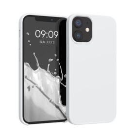   Калъф за Apple iPhone 12 Mini, Силиконов, Бял, 52640.02