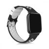 Комплект 2 каишки за Xiaomi Amazfit GTS / Amazfit GTS 2, силикон, черен / сив, 52697.02