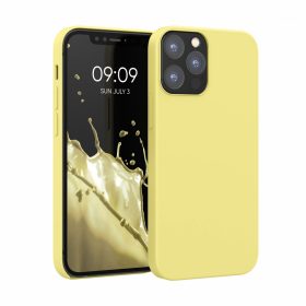   Калъф за Apple iPhone 12 / iPhone 12 Pro, Силиконов, Жълт, 52641.49