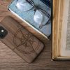 Калъф за Apple iPhone 12 Mini, дърво, кафяв, 52733.01