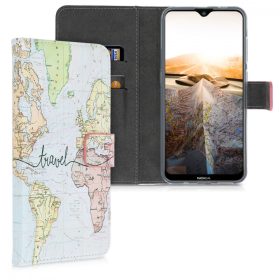   Капак за Nokia 2.3, Екологична кожа, Многоцветен, 51489.04