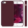 Калъф за Apple iPhone 5 / iPhone 5s / iPhone SE, силиконов, лилав, 42766.190