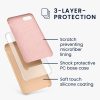 Калъф за Apple iPhone 8 / iPhone 7 / iPhone SE 2, силикон, розово злато, 40225.194