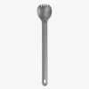 Комплект 2 х Titanium Spork с дълга дръжка за къмпинг Navaris, 21.5 см, 52986.02