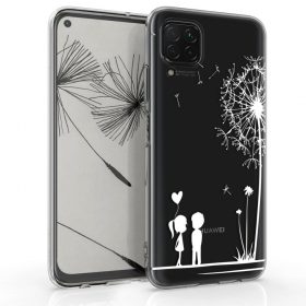   Капак за Huawei P40 Lite, Силиконов, Бял, 52161.07
