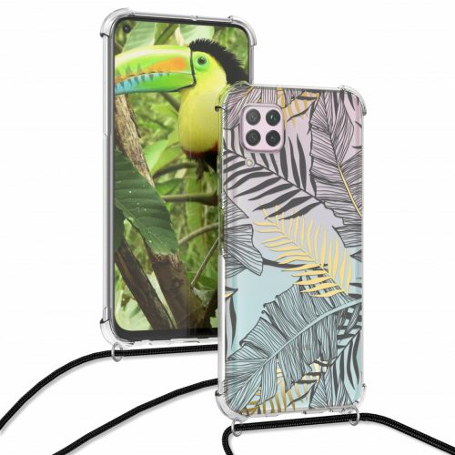 Кейс за Huawei P40 Lite, Силиконов, Многоцветен, 53067.02