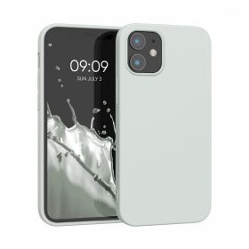   Калъф за Apple iPhone 12 Mini, силиконов, сив, 53042.70