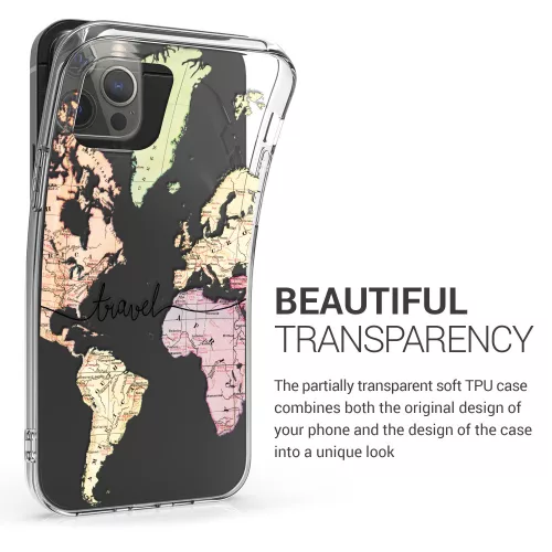 Калъф за Apple iPhone 12 Pro Max, Силиконов, Многоцветен, 53041.02