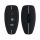Капак за автомобилен ключ за Ford - 3 бутона - Keyless Go, силикон, черен, 53133.03