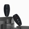 Капак за автомобилен ключ за Ford - 3 бутона - Keyless Go, силикон, черен, 53133.03