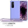 Кейс за Xiaomi Mi Note 10 Lite, Силиконов, Лилав, 53157.108
