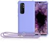 Кейс за Xiaomi Mi Note 10 Lite, Силиконов, Лилав, 53157.108