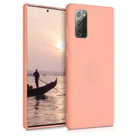   Кейс за Samsung Galaxy Note 20, Силиконов, Розов, 52837.56