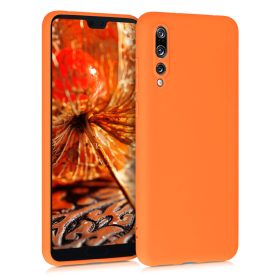   Кейс за Huawei P20 Pro, Силиконов, Оранжев, 44223.150