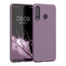   Кейс за Huawei P30 Lite, силиконов, лилав, 47499.181