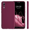 Кейс за Huawei P20, Силиконов, Лилав, 44212.187