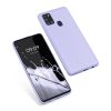Kwmobile калъф за Samsung Galaxy A21s, светло лилав, силиконов, 52494.139