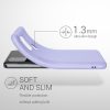 Kwmobile калъф за Samsung Galaxy A21s, светло лилав, силиконов, 52494.139