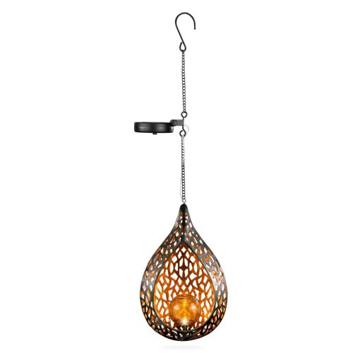 Lampa solara Navaris LED Light, 58x16x6 cm, 4000K, IP44, metal/sticla, 53310.01.01