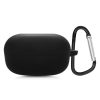 Калъф за слушалки Samsung Galaxy Buds 2/Galaxy Buds Live, Kwmobile, черен, силикон, 53367.01