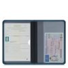 Капак за документи на автомобил, Kwmobile, Зелен, Екологична кожа, 50103.78