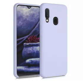   Кейс за Samsung Galaxy A20e, Силиконов, Лилав, 50052.139