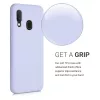 Кейс за Samsung Galaxy A20e, Силиконов, Лилав, 50052.139