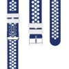 Комплект 2 каишки за Xiaomi Amazfit GTS / Amazfit GTS 2, силикон, син / сив, 52697.03