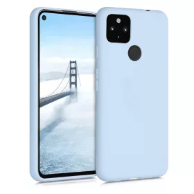   Кейс за Google Pixel 4a 5G, Силиконов, Син, 51727.58