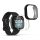 Комплект от 2 калъфа за Fitbit Versa 3 / Sense, силикон, черен, 53390.02