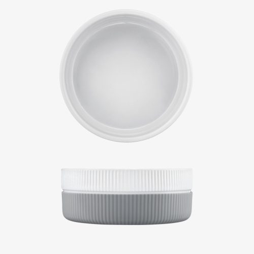 Комплект от 2 купички за котки и кучета Navaris, Anti-slip, Grey, 53411.22