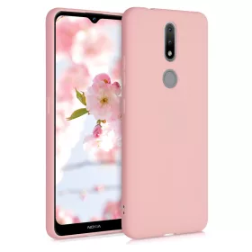   Кейс за Nokia 2.4, силикон, розово злато, 53496.89